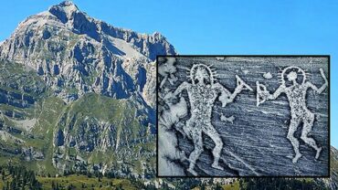 Ancient Astronauts! Rock Paintings In Italy Show Extraterrestrial Presence In The Past