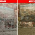 Pompeii: Scientists Use Lasers To Remove Stains On A 2,000-Year-Old Fresco In The House Of The Ceii