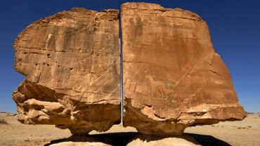 A Massive 4,000 Year Old Monolith Split With Laserlike Precision
