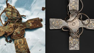 Anglo-Saxon Cross Buried For 1,000 Years Seen In Stunning Detail For The First Time