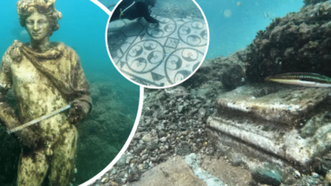 Unbelievable: An Ancient Roman Party Town, Now Buried By The Sea, Has Been Found