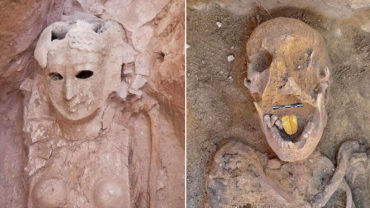 Gold-Tongued Mummy Found In Egypt