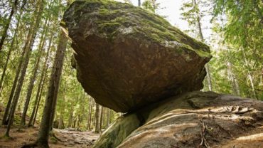 The Kummakivi Balancing Rock And Its Unlikely Explanation In Finnish Folklore