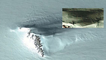 The Melting Snow On Antarctica Uncovers A Long-Lost Underground City Built By A Highly Evolved Culture