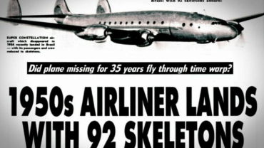 Santiago Flight 513: The Missing Plane That Landed After 35 Years With 92 Skeletons On Board!